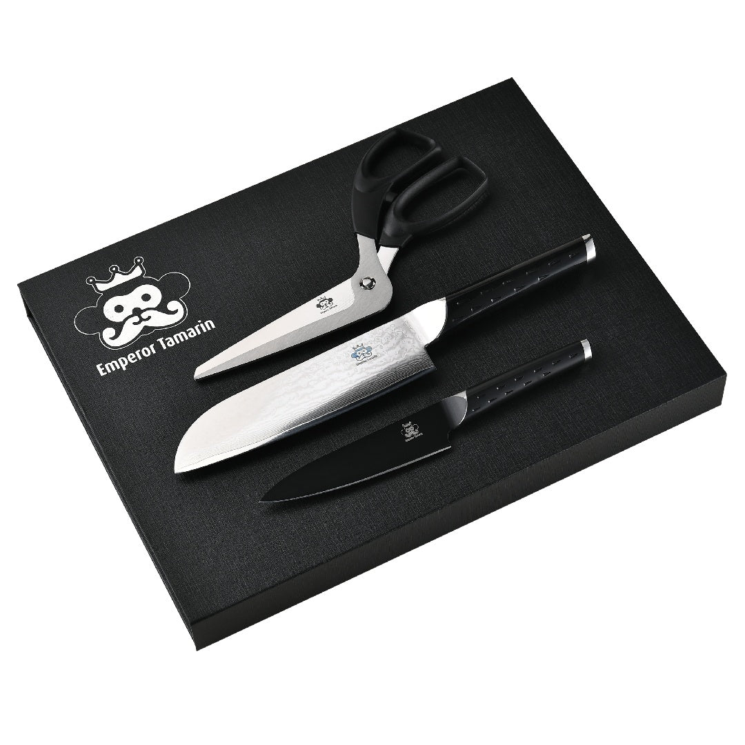 包丁 ペティナイフ はさみ 3点セット ギフトボックス 食洗器対応