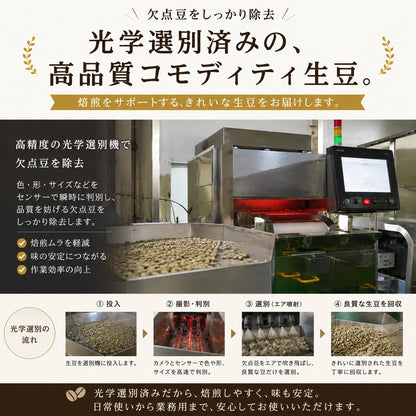 コーヒー 生豆 光学選別済み 300g 1kg ブラジル No.2 グアテマラ SHB コロンビア スプレモ 未焙煎 コーヒー豆 業務用 自家焙煎